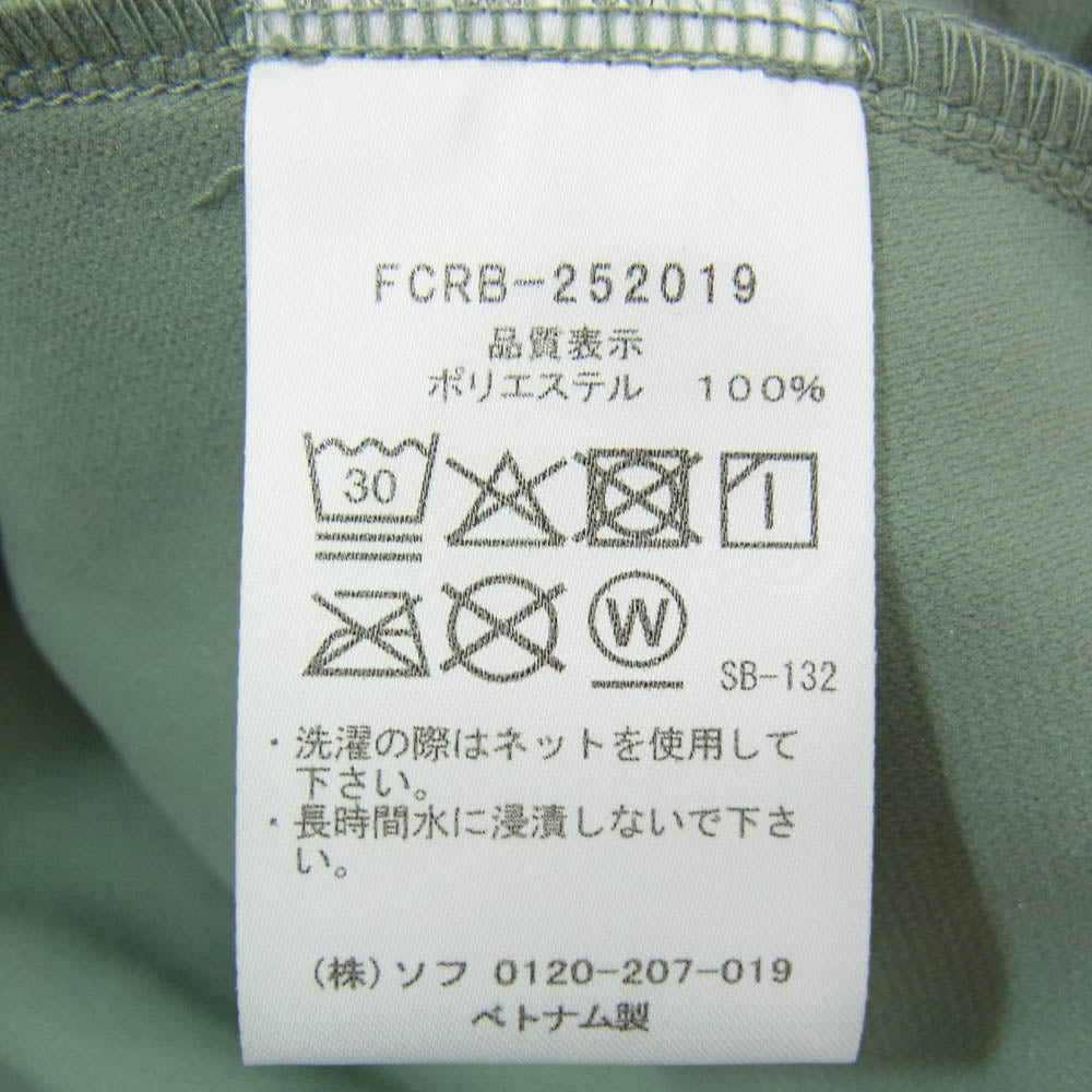 F.C.R.B. エフシーアールビー FCRB-252019 PDK PANTS トラック パンツ ミントグリーン系 M【新古品】【未使用】【中古】