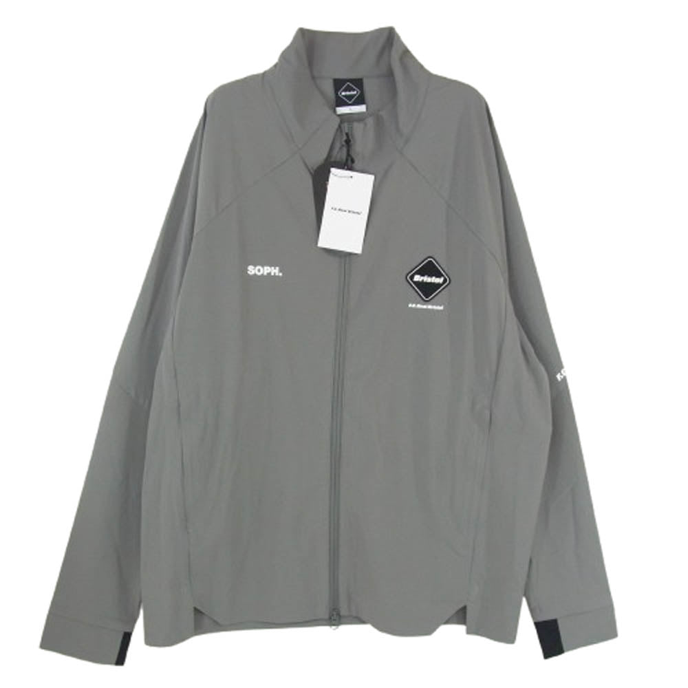 F.C.R.B. エフシーアールビー FCRB-252008 4WAY STRETCH TRACK JACKET ストレッチ トラック ジャケット グレー系 L【新古品】【未使用】【中古】