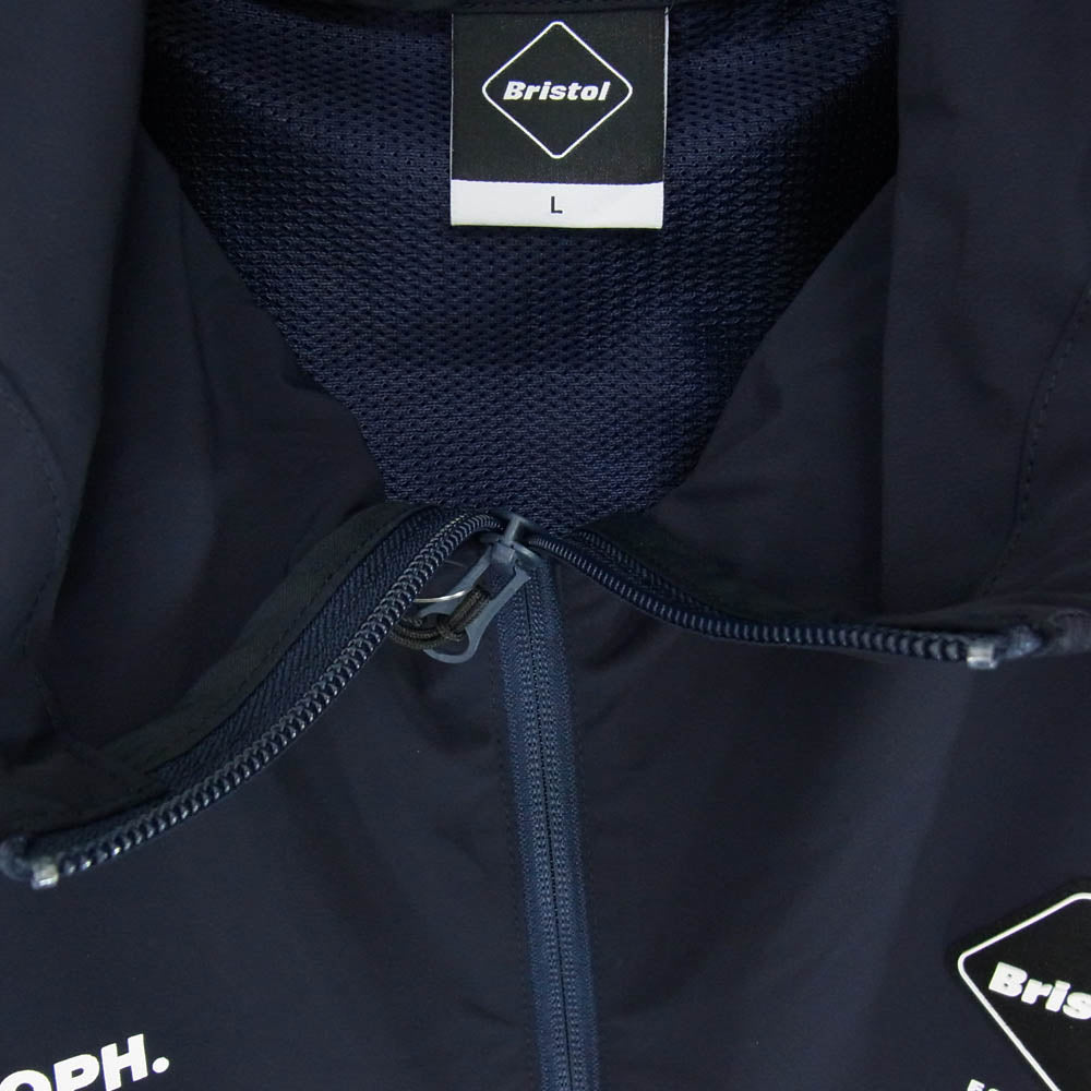F.C.R.B. エフシーアールビー FCRB-252007 4WAY STRETCH VENTILATION JACKET ストレッチ ジップアップ ジャケット ダークネイビー系 L【新古品】【未使用】【中古】