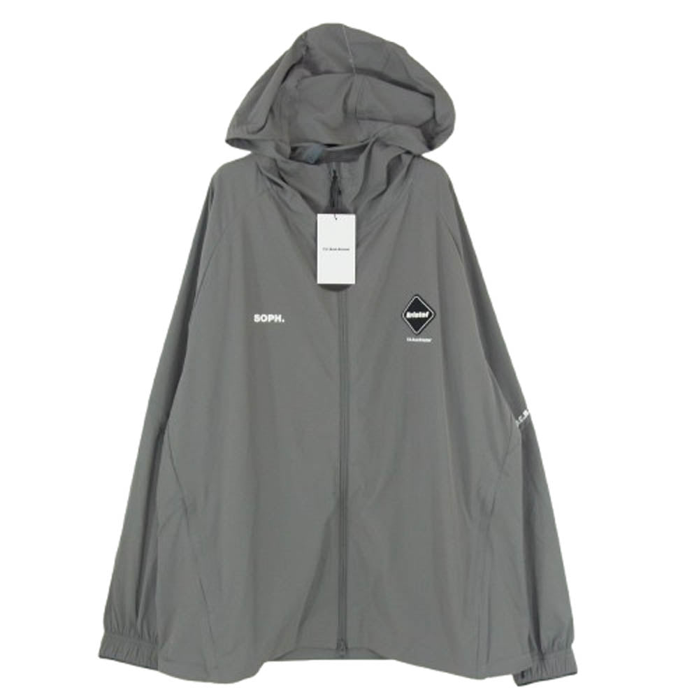 F.C.R.B. エフシーアールビー FCRB-252007 4WAY STRETCH VENTILATION JACKET ストレッチ ジャケット グレー系 L【新古品】【未使用】【中古】