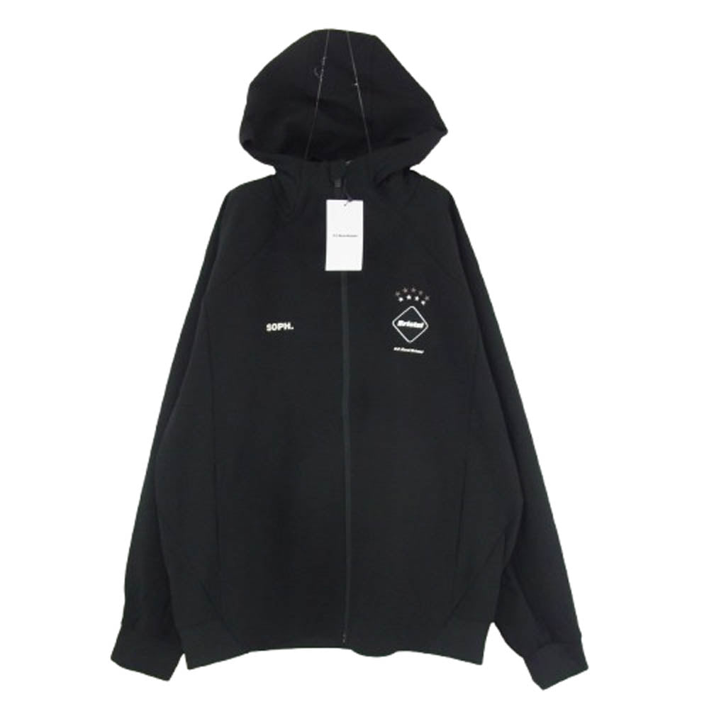 F.C.R.B. エフシーアールビー FCRB-252017 PDK HOODED BLOUSON ジップアップ パーカー ジャケット ブラック系 L【新古品】【未使用】【中古】