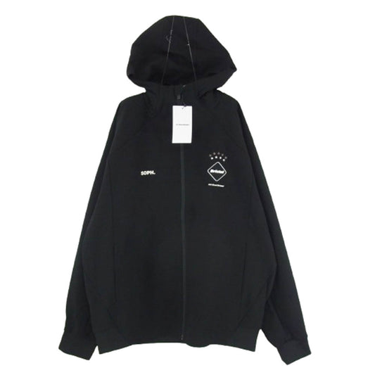 F.C.R.B. エフシーアールビー FCRB-252017 PDK HOODED BLOUSON ジップアップ パーカー ジャケット ブラック系 L【新古品】【未使用】【中古】