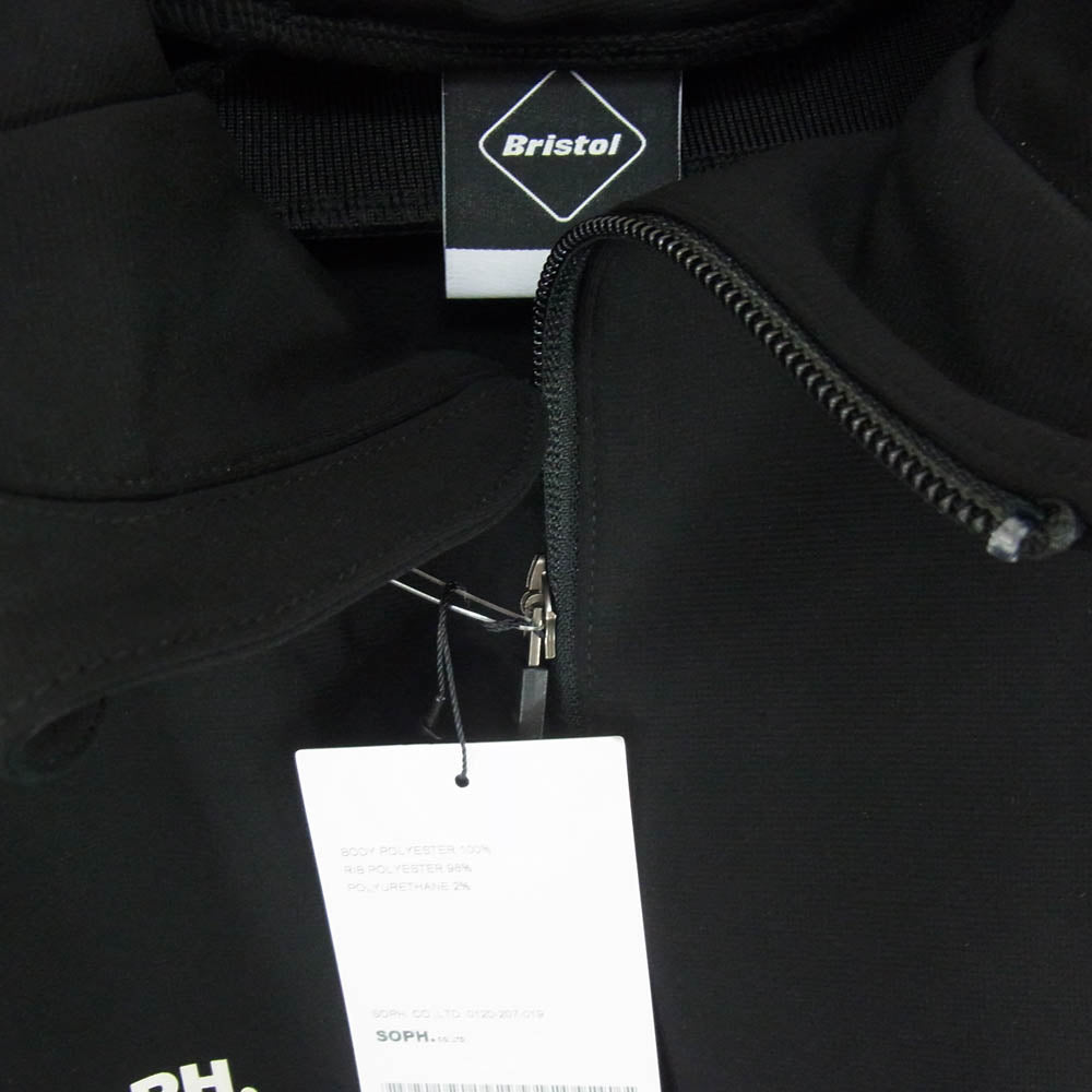 F.C.R.B. エフシーアールビー FCRB-252017 PDK HOODED BLOUSON ジップアップ パーカー ジャケット ブラック系 L【新古品】【未使用】【中古】
