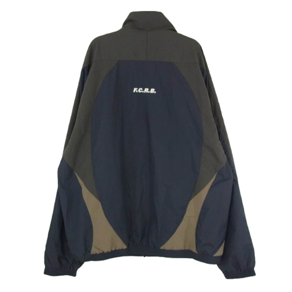 F.C.R.B. エフシーアールビー FCRB-252012 WARM-UP JACKET ウォーム アップ ジップアップ ジャケット ブラック系 ブラウン系 L【新古品】【未使用】【中古】