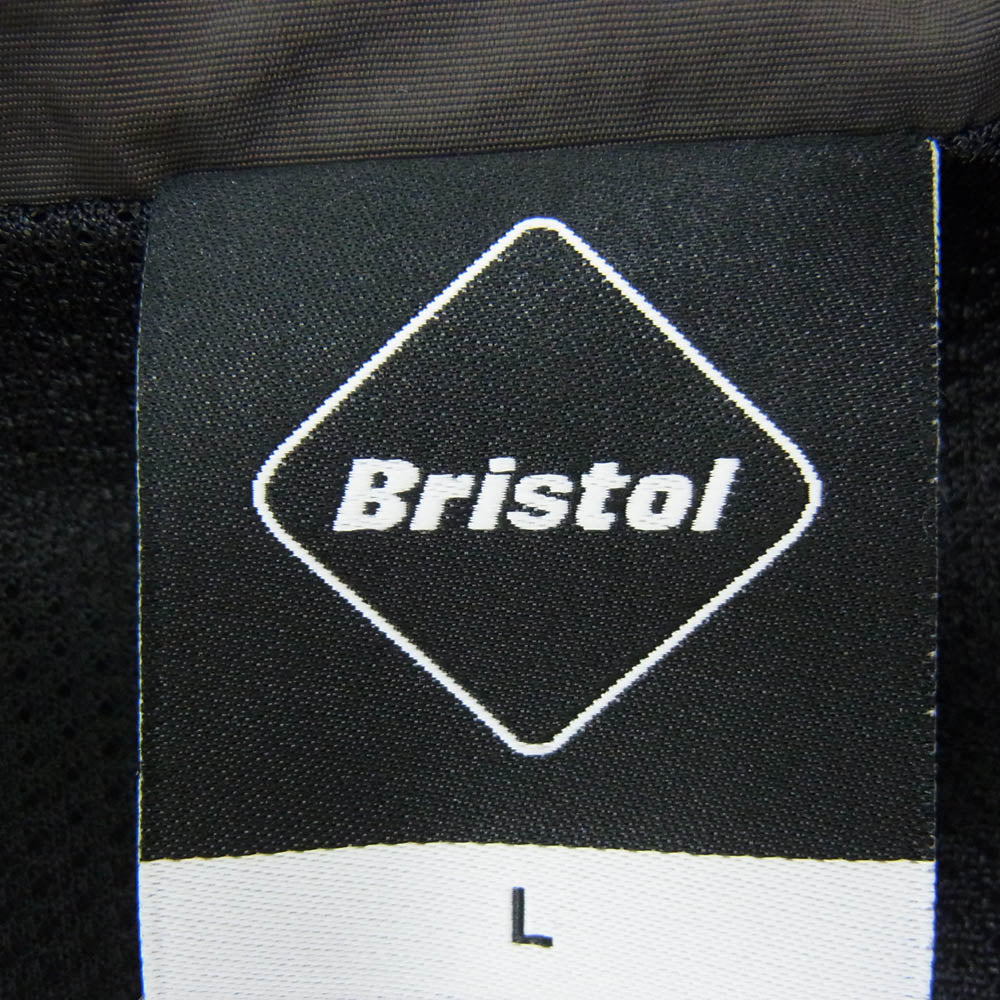 F.C.R.B. エフシーアールビー FCRB-252012 WARM-UP JACKET ウォーム アップ ジップアップ ジャケット ブラック系 ブラウン系 L【新古品】【未使用】【中古】
