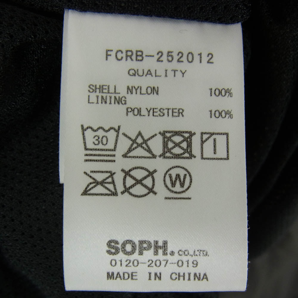 F.C.R.B. エフシーアールビー FCRB-252012 WARM-UP JACKET ウォーム アップ ジップアップ ジャケット ブラック系 ブラウン系 L【新古品】【未使用】【中古】