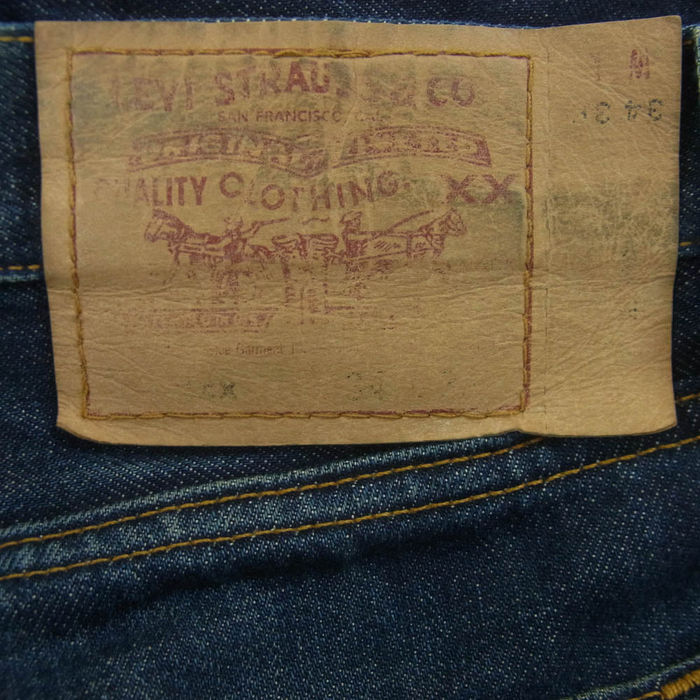 Levi's リーバイス 501 USA製 米国製 501XX ボタン裏刻印553 デニム パンツ ジーンズ インディゴブルー系 W34 L36【中古】