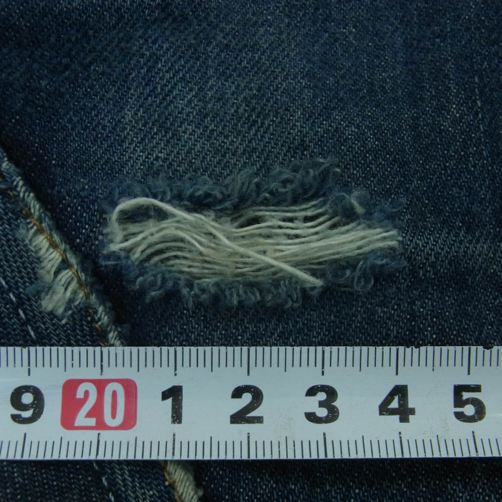 Levi's リーバイス 501 USA製 米国製 501XX ボタン裏刻印553 デニム パンツ ジーンズ インディゴブルー系 W34 L36【中古】