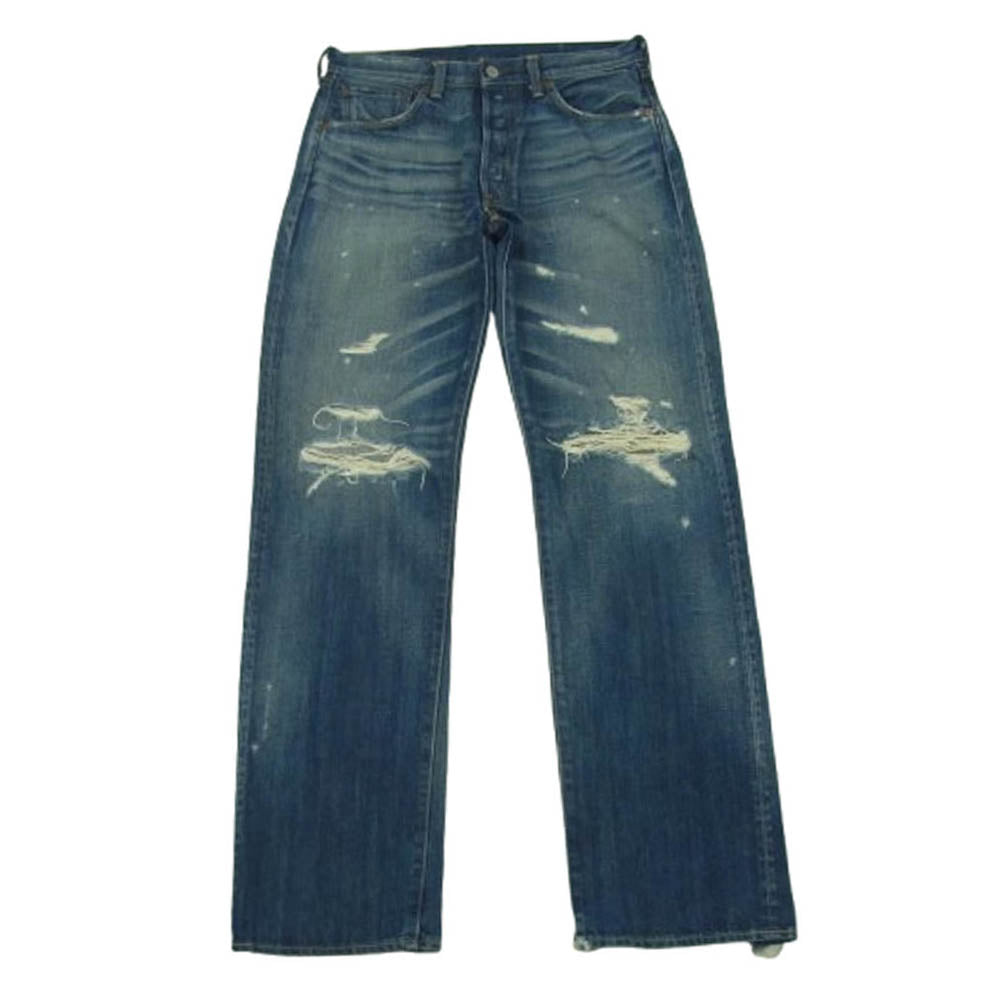 Levi's リーバイス 71501 501復刻 日本製 71501 J22 J31665 デニム パンツ ジーンズ インディゴブルー系 W34 L36【中古】