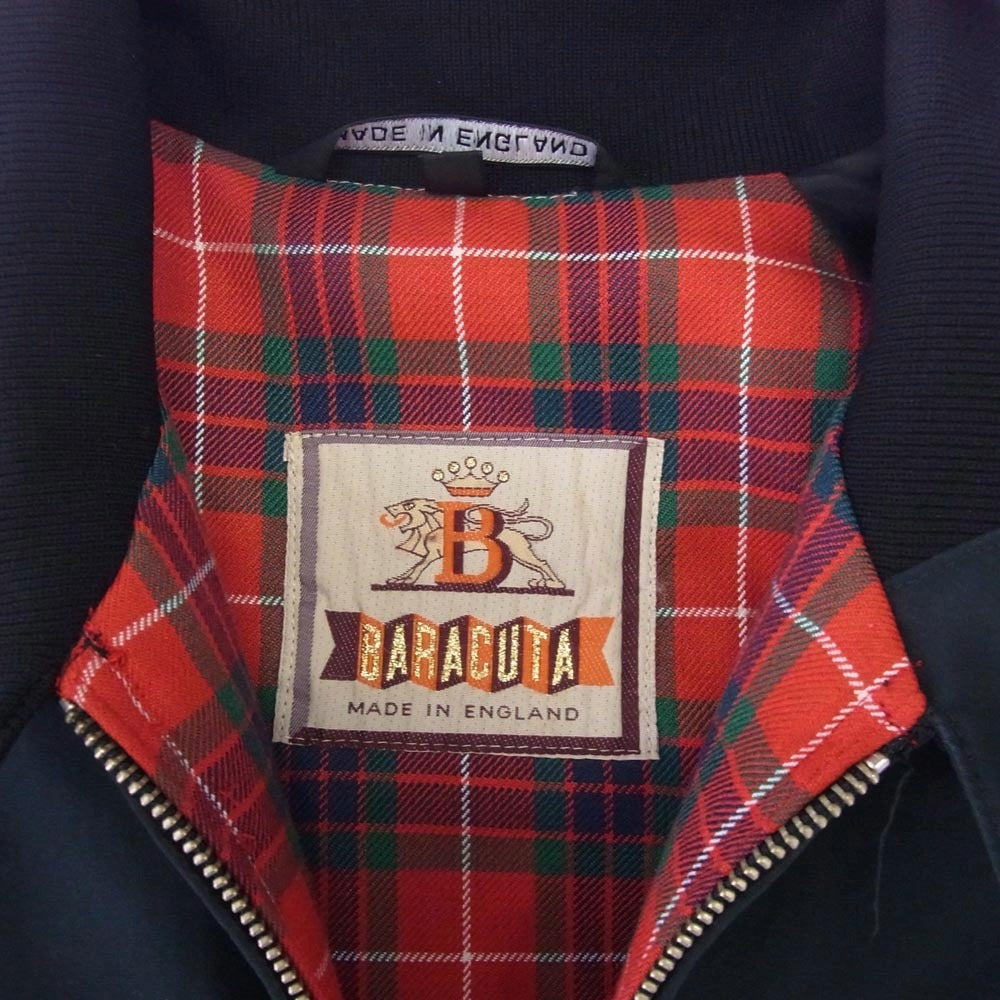 バラクータ B3171G9 290 英国製 G9 クラッシック ハリントンジャケット ブラック系 38【中古】