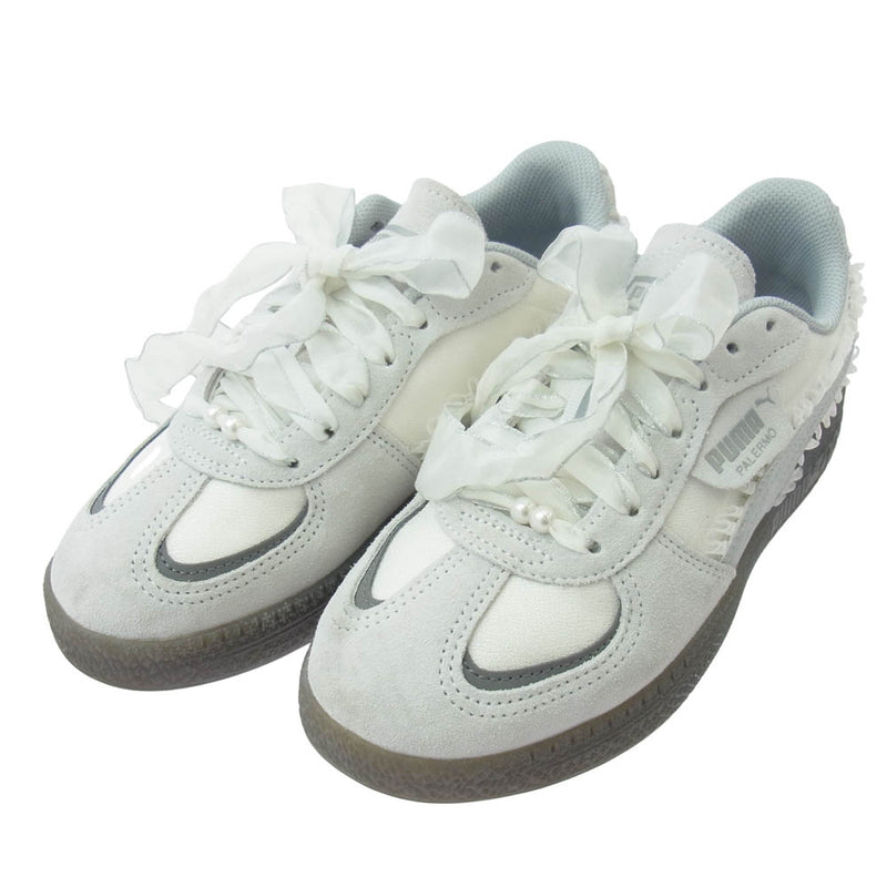 【本日限りの価格】PALERMO MODA GLAM ATHLETICS PUMA PALERMO MODA GLAM ATHLETICS WN FEATHER GRAY-SHADOW GRAY
