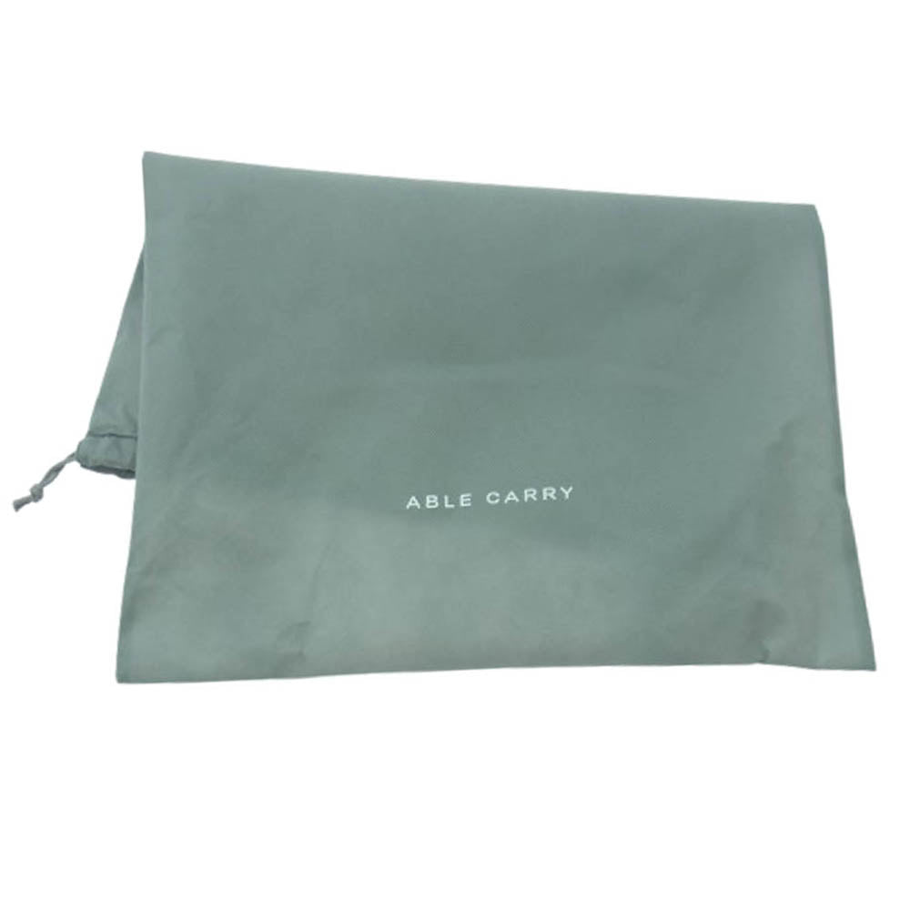 エイブルキャリー Daily Plus デイリー プラス バックパック リュック バッグ ネイビー系【新古品】【未使用】【中古】