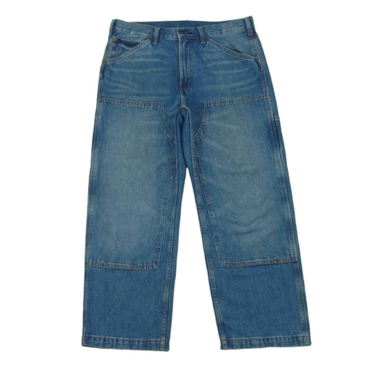 Levi's リーバイス PC9-A7367-0003 ダブルニー デニム ペインター パンツ インディゴブルー系 34【中古】