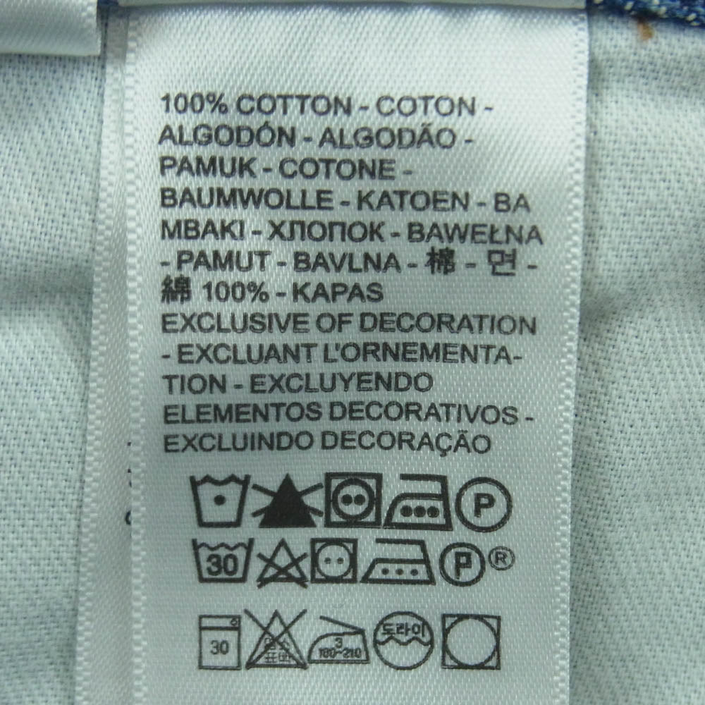 Levi's リーバイス PC9-A7367-0003 ダブルニー デニム ペインター パンツ インディゴブルー系 34【中古】