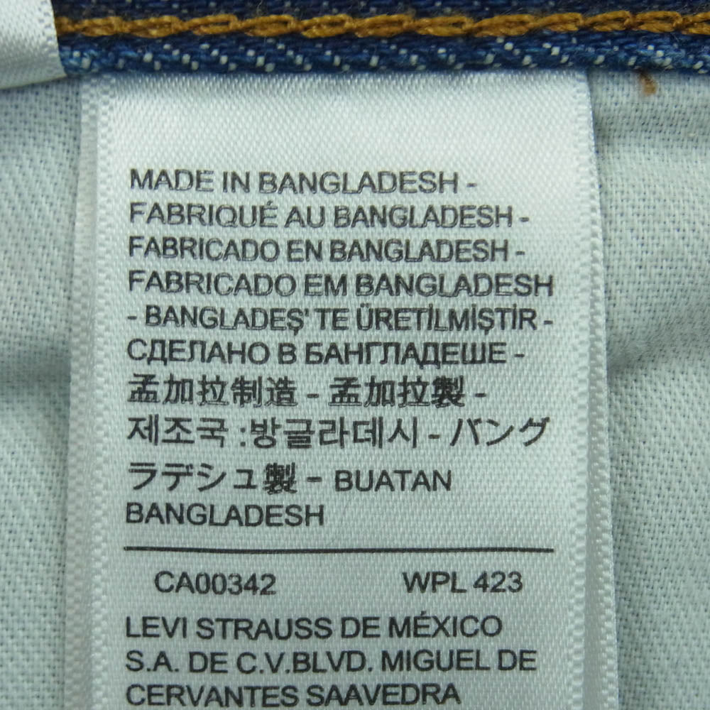 Levi's リーバイス PC9-A7367-0003 ダブルニー デニム ペインター パンツ インディゴブルー系 34【中古】