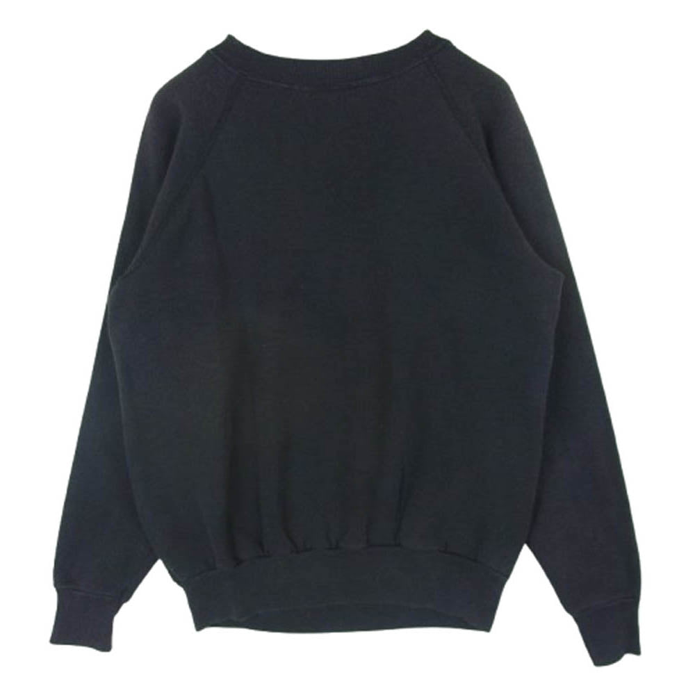 パニール 80s 80年代 USA製 スウェット トレーナー アクリル コットン ダークグレー系 M【中古】