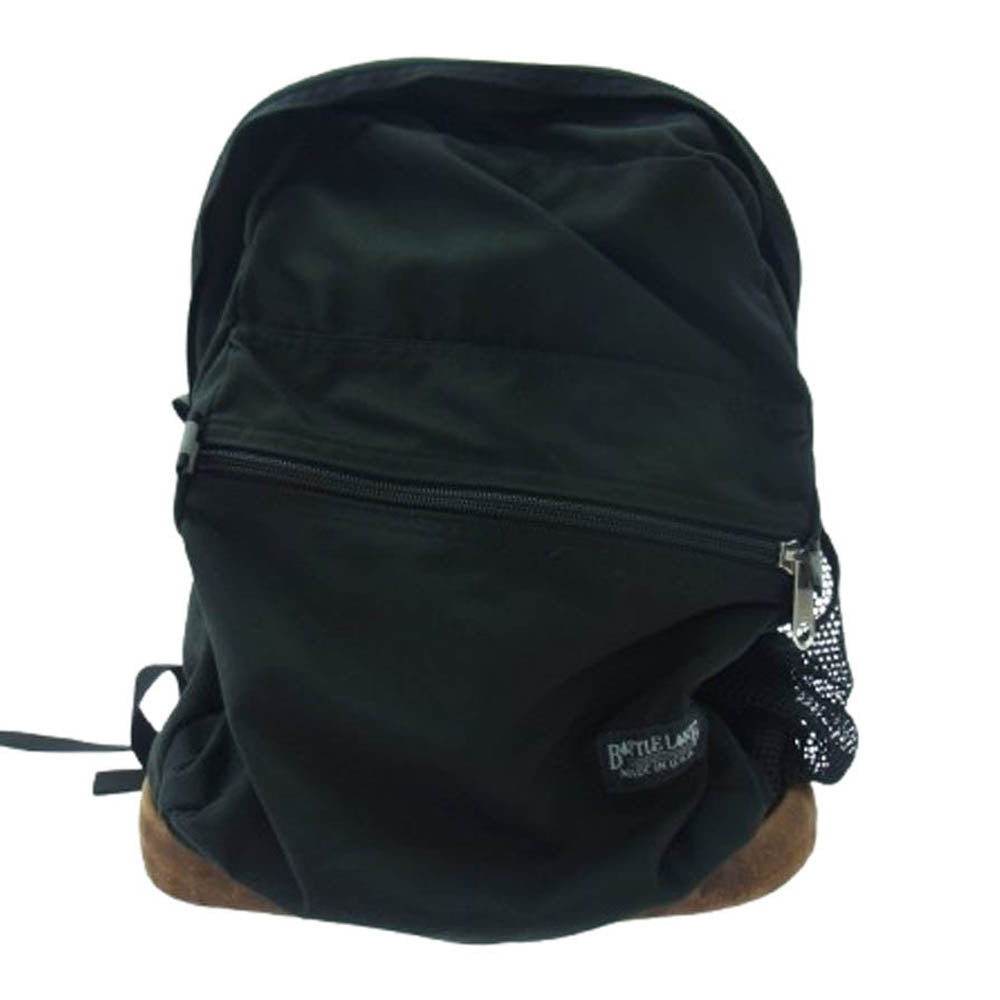 バトルレイク USA製 リュック バックパック スエードボトム ナイロン ブラック系【中古】