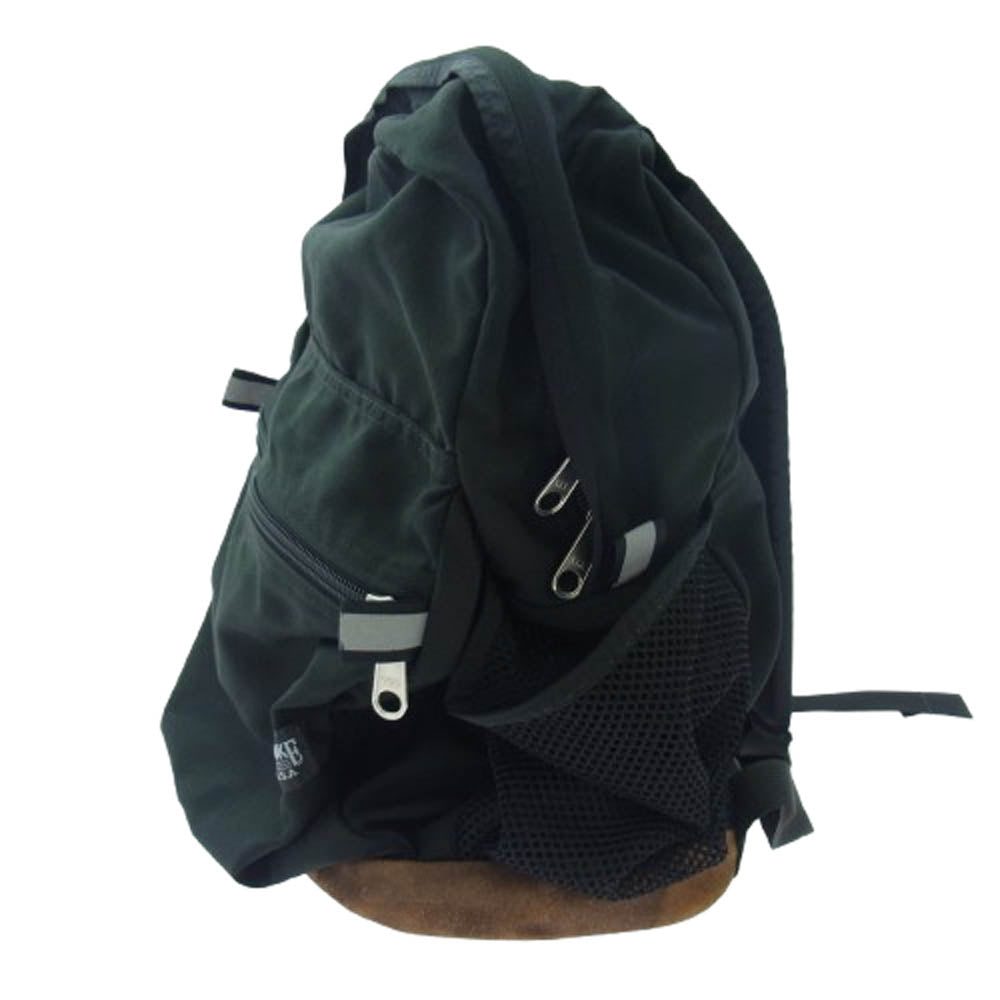 バトルレイク USA製 リュック バックパック スエードボトム ナイロン ブラック系【中古】