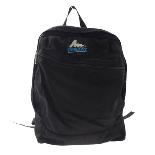 GREGORY グレゴリー 90s メキシコ製 旧ロゴ 青文字タグ リュック バックパック ブラック系【中古】