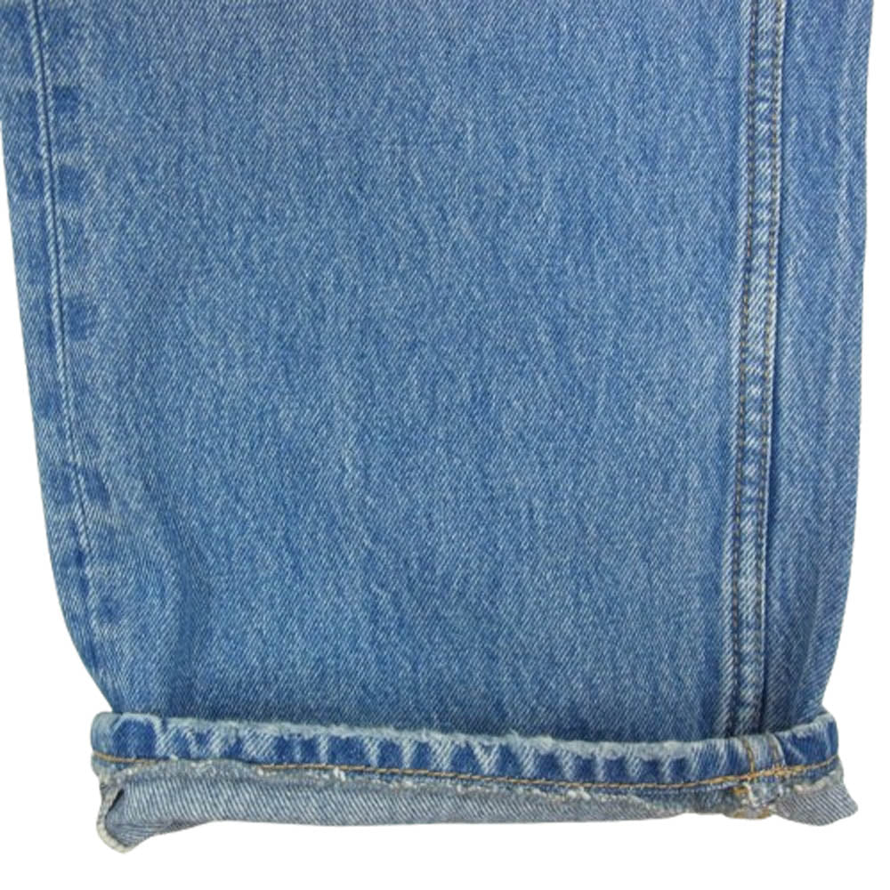 SAINT LAURENT サンローラン 757276 Y04PH ダメージ加工 ボタンフライ 5ポケット デニムパンツ ジーンズ インディゴブルー系 27【中古】