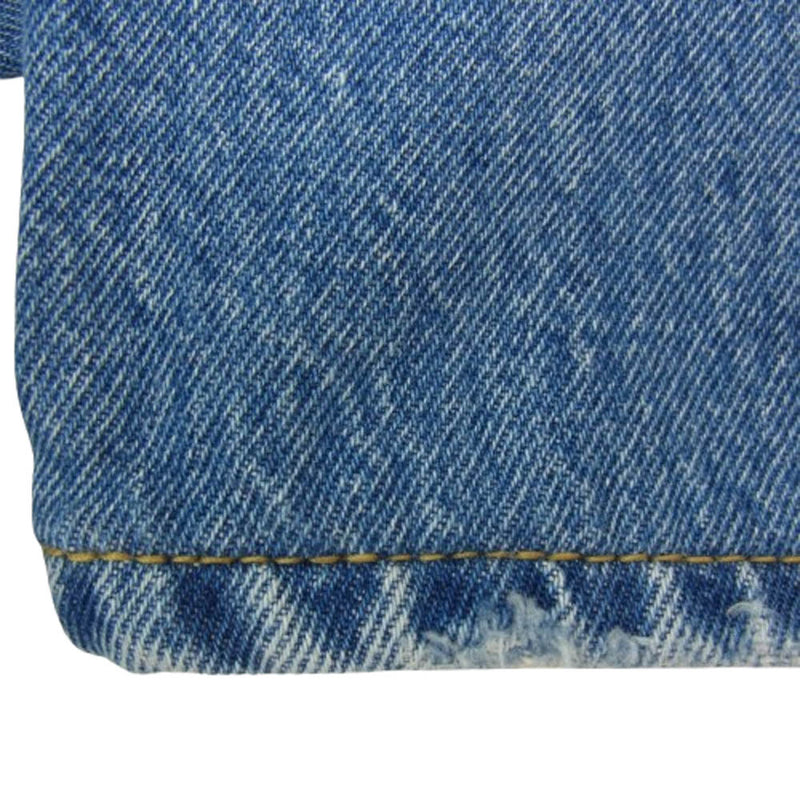 SAINT LAURENT サンローラン 757276 Y04PH ダメージ加工 ボタンフライ