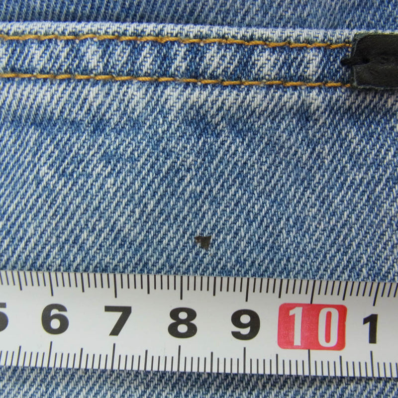 SAINT LAURENT サンローラン 757276 Y04PH ダメージ加工 ボタンフライ