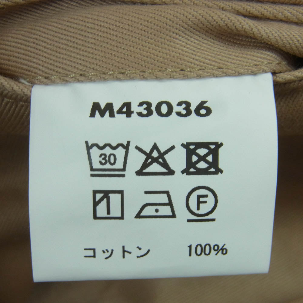 Buzz Rickson's バズリクソンズ M43036 ミリタリー チノ ワーク パンツ コットン 日本製 ベージュ系 38【中古】