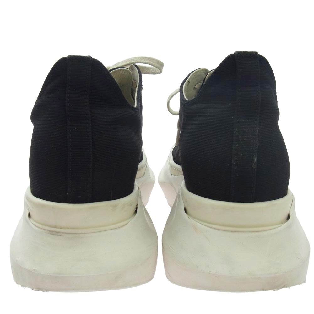 Rick Owens リックオウエンス 24SS DU01D1842 CB DRKSHDW Rick Owens ABSTRACT LOW SNEA ダークシャドウ アブストラクト ロウ スネア スニーカー ブラック系 41【中古】