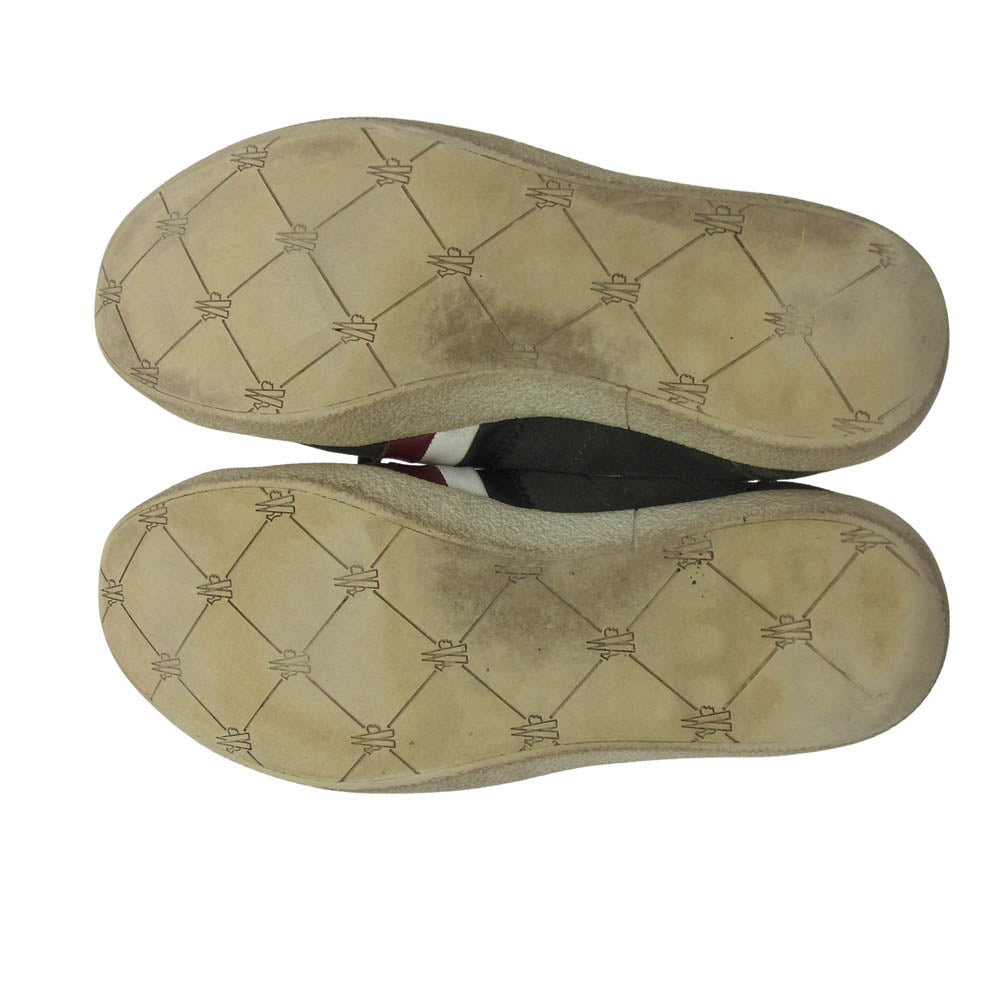 MONCLER モンクレール スエード ローカット スニーカー チャコール系 41【中古】