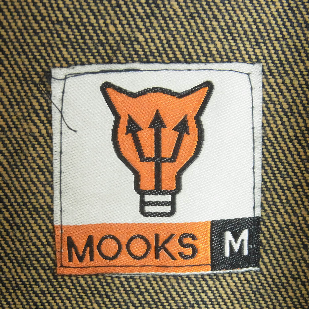 ムークス 90s USA製 Wrangler 124MJ TYPE デニム ジャケット インディゴブルー系 M【中古】