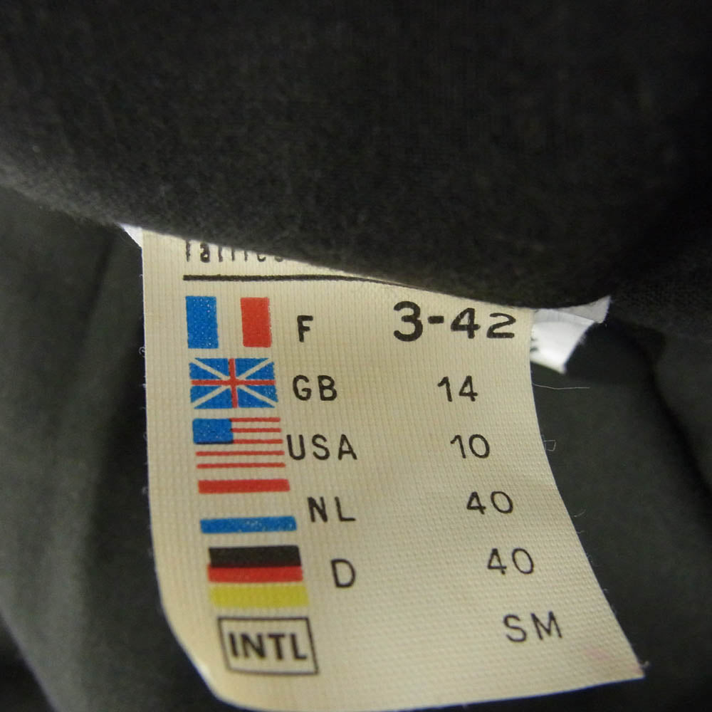 SAINT JAMES セントジェームス フロントベルト Aライン コート グレー系 SM【中古】