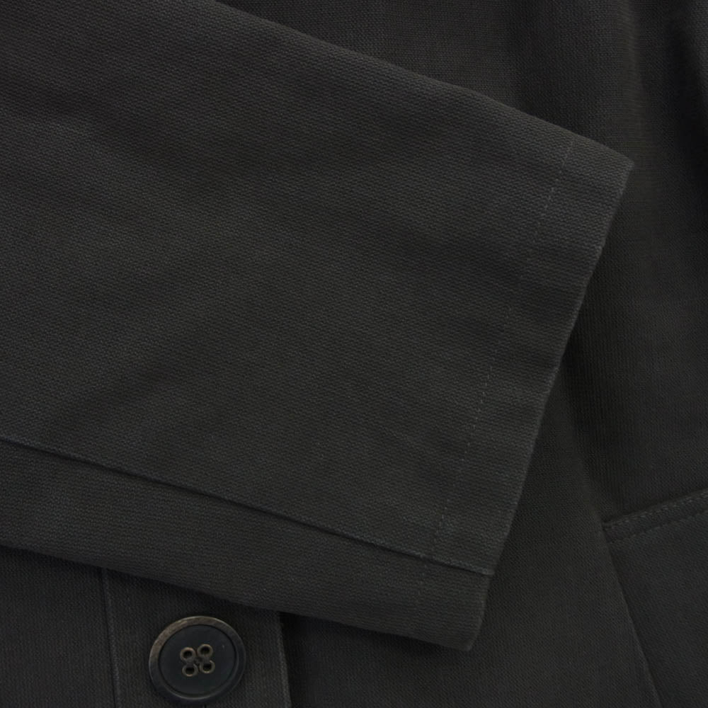 SAINT JAMES セントジェームス フロントベルト Aライン コート グレー系 SM【中古】