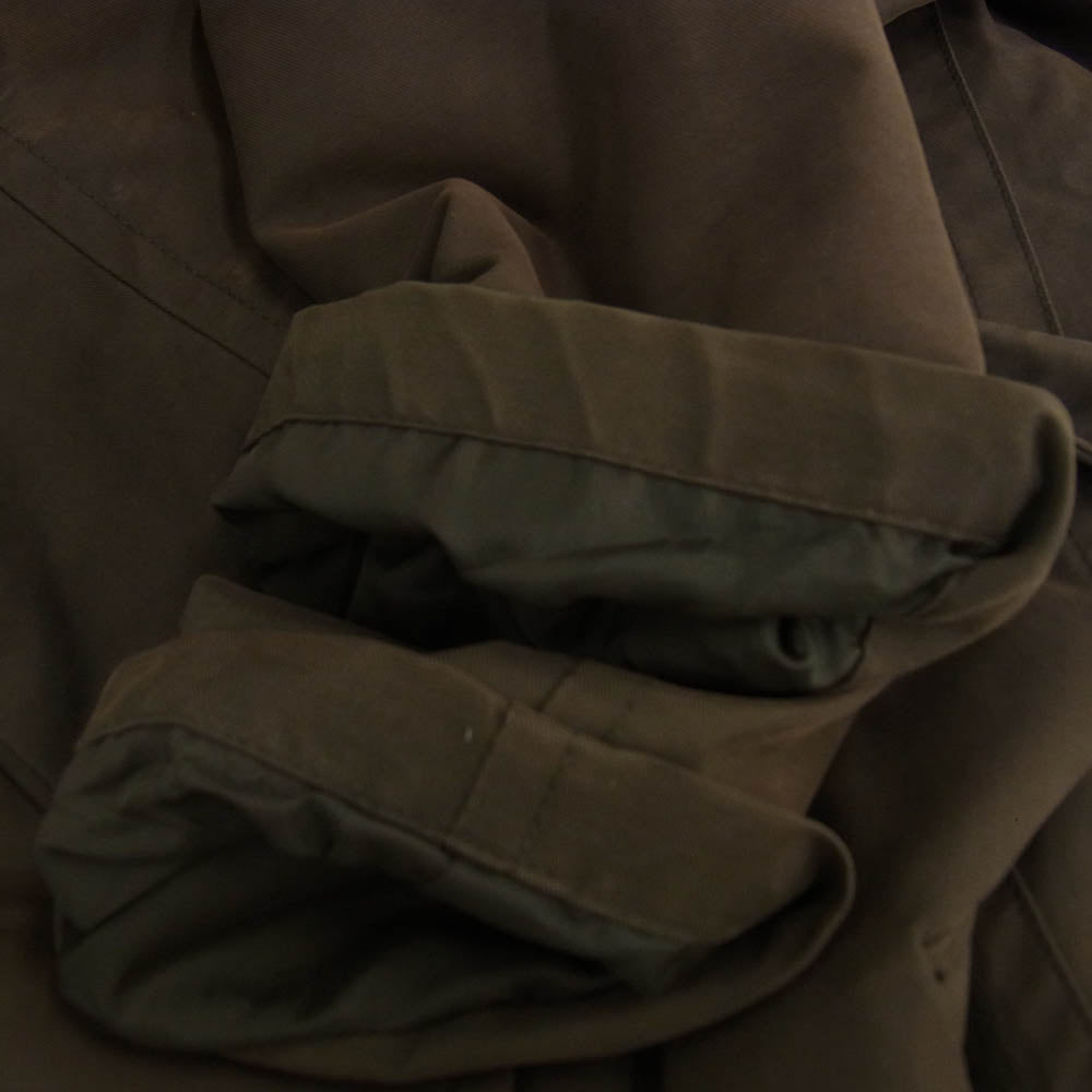 SAINT JAMES セントジェームス シングル トレンチ コート ジャケット ダークブラウン系 USA/10【中古】