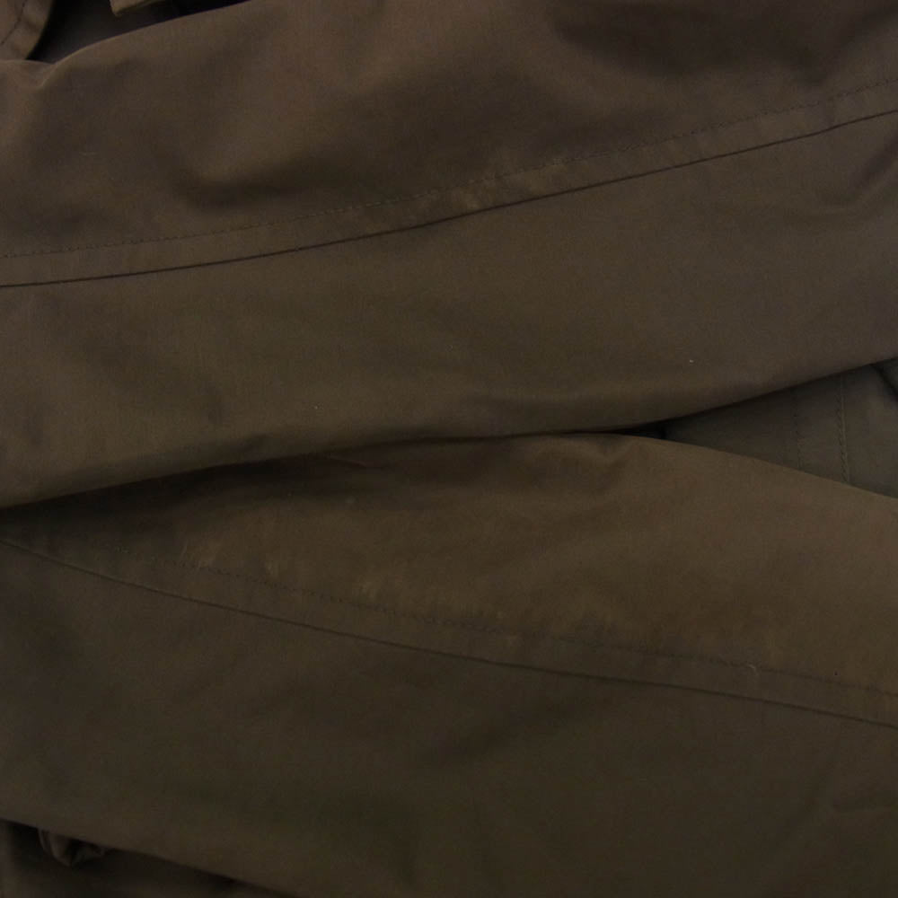 SAINT JAMES セントジェームス シングル トレンチ コート ジャケット ダークブラウン系 USA/10【中古】