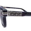 CHROME HEARTS クロムハーツ（原本無） SMOKE SHOW スモークショー BK-S アイウェア サングラス ブラック系 52□21-153【美品】【中古】