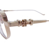 CHROME HEARTS クロムハーツ（原本無） GUSHER ガッシャー GP アイウェア サングラス ゴールド系 55□19-149【美品】【中古】