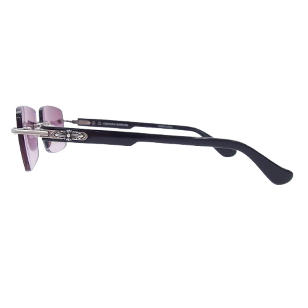 CHROME HEARTS クロムハーツ（原本無） DEEP II ディープ 2 SS-BK-P アイウェア サングラス ブラック系 57□20-146【美品】【中古】