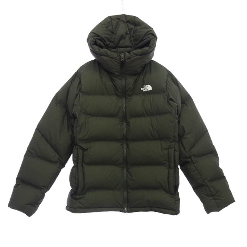 THE NORTH FACE ノースフェイス ND92215 BELAYER PARKA ビレイヤー パーカ ダウン ジャケット カーキ系 M【中古】