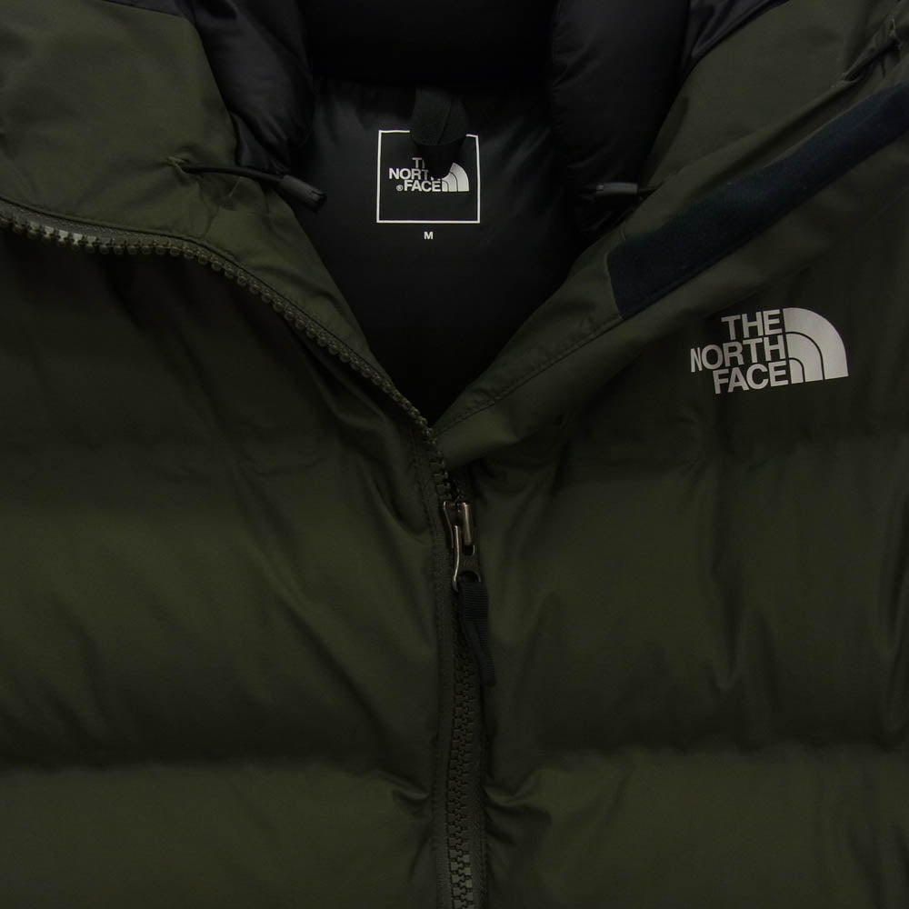 THE NORTH FACE ノースフェイス ND92215 BELAYER PARKA ビレイヤー パーカ ダウン ジャケット カーキ系 M【中古】