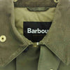 Barbour バブアー 231MCAS064 EDIFICE別注 エディフィス OVERSIZED BURGHLEY バーレイ コート 玉虫色系 40【中古】