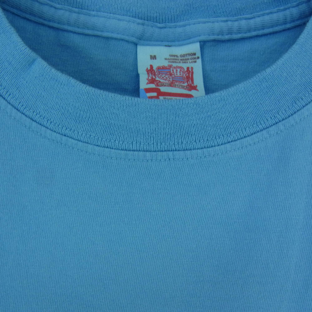 SUN SURF サンサーフ SS79568 PRINT T-SHIRTS HAWAII by 柳原良平 with MOOKIE Tシャツ 青系 ブルー系 M【新古品】【未使用】【中古】