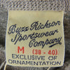 Buzz Rickson's バズリクソンズ BR79192 SLUB YARN HENLEY NECK T-SHIRT スラブヤーン ヘンリーネック Tシャツ グレー系 M【新古品】【未使用】【中古】
