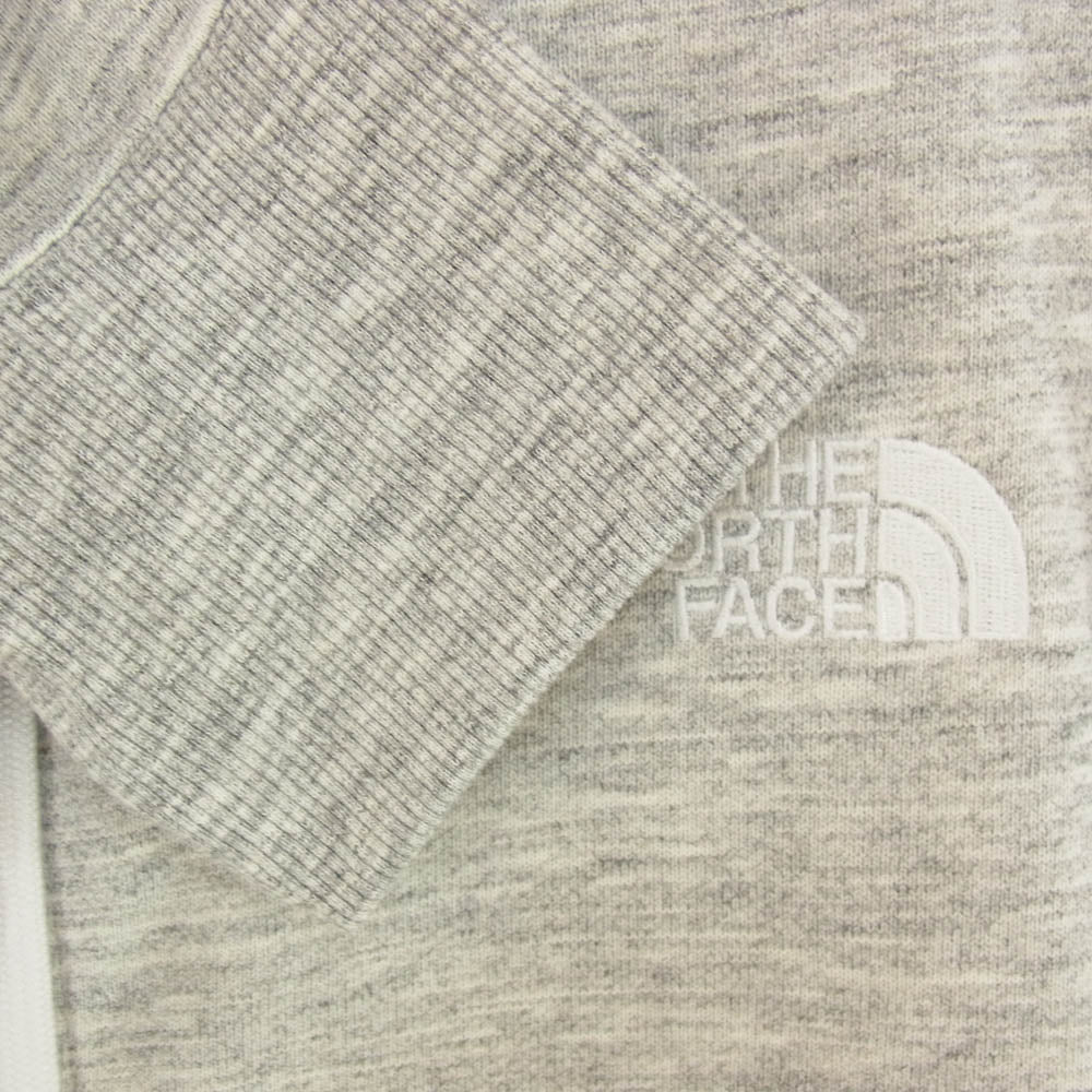 THE NORTH FACE ノースフェイス NT12335 Square Logo Full Zip スクエアロゴ フルジップ フーディー ジップ パーカー ミックスグレー XL【新古品】【未使用】【中古】