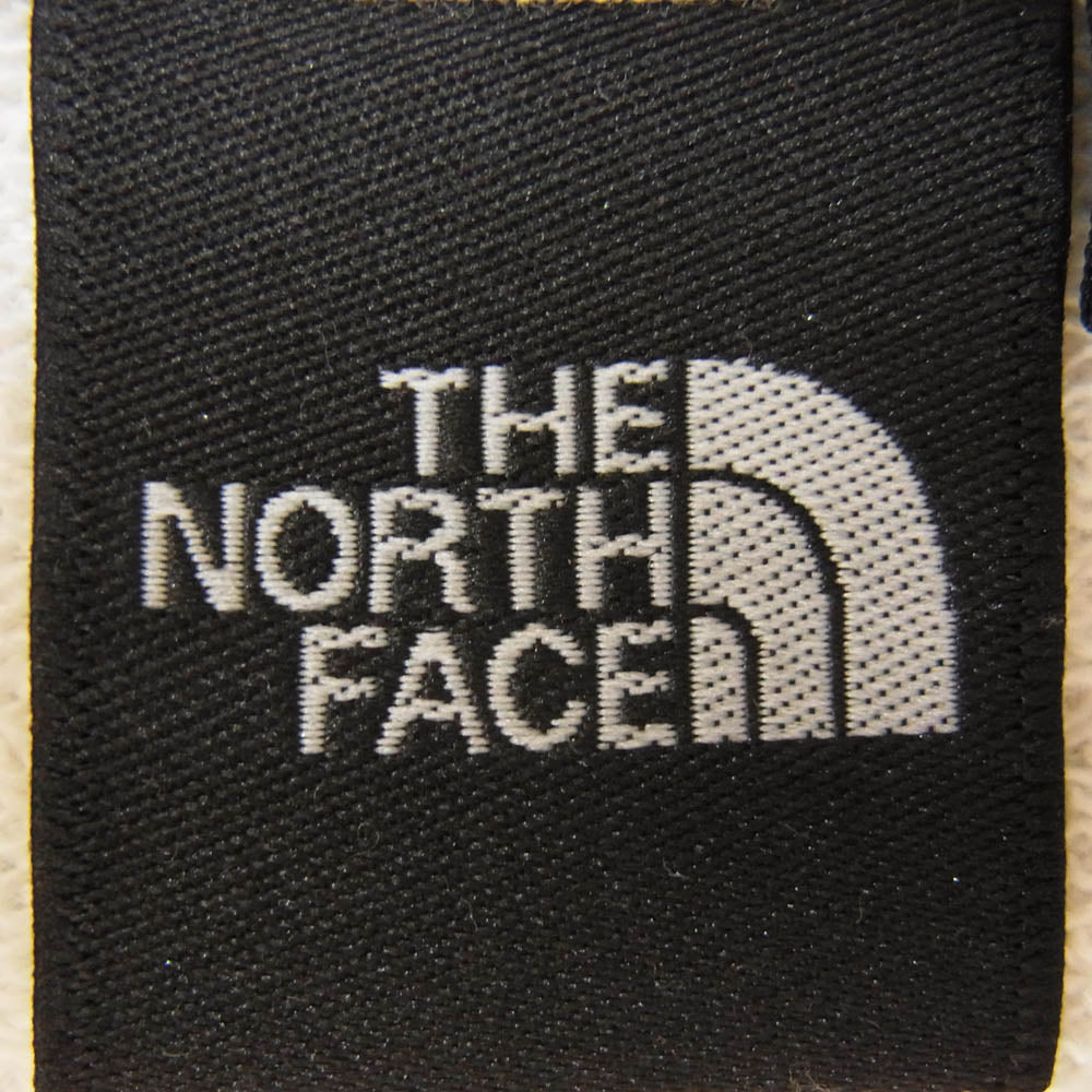 THE NORTH FACE ノースフェイス NT12335 Square Logo Full Zip スクエアロゴ フルジップ フーディー ジップ パーカー ホワイトミックスグレー M【新古品】【未使用】【中古】