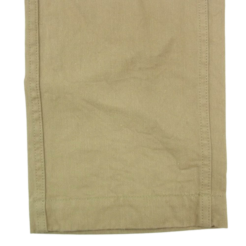 ONI DENIM 鬼デニム ONI718CH-KHB Chino Pants Khaki Beige チノパンツ ブラウン系 31【新古品】【未使用】【中古】