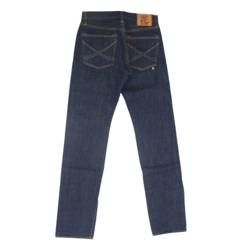 マルニジーンズ BI-24246 毘沙門天ジーンズ 14.5oz 天然藍 セミタイトストレート デニム パンツ ジーンズ インディゴブルー系 W31【極上美品】【中古】