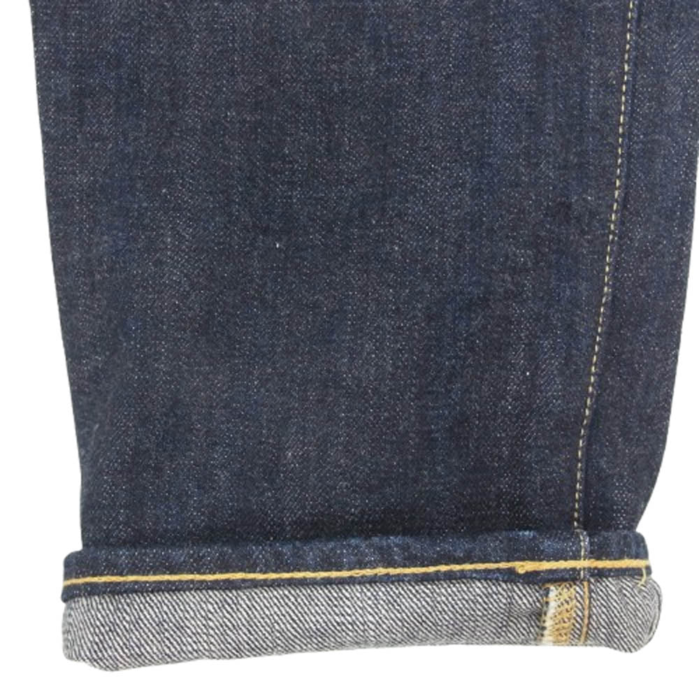 マルニジーンズ BI-24246 毘沙門天ジーンズ 14.5oz 天然藍 セミタイトストレート デニム パンツ ジーンズ インディゴブルー系 W31【極上美品】【中古】