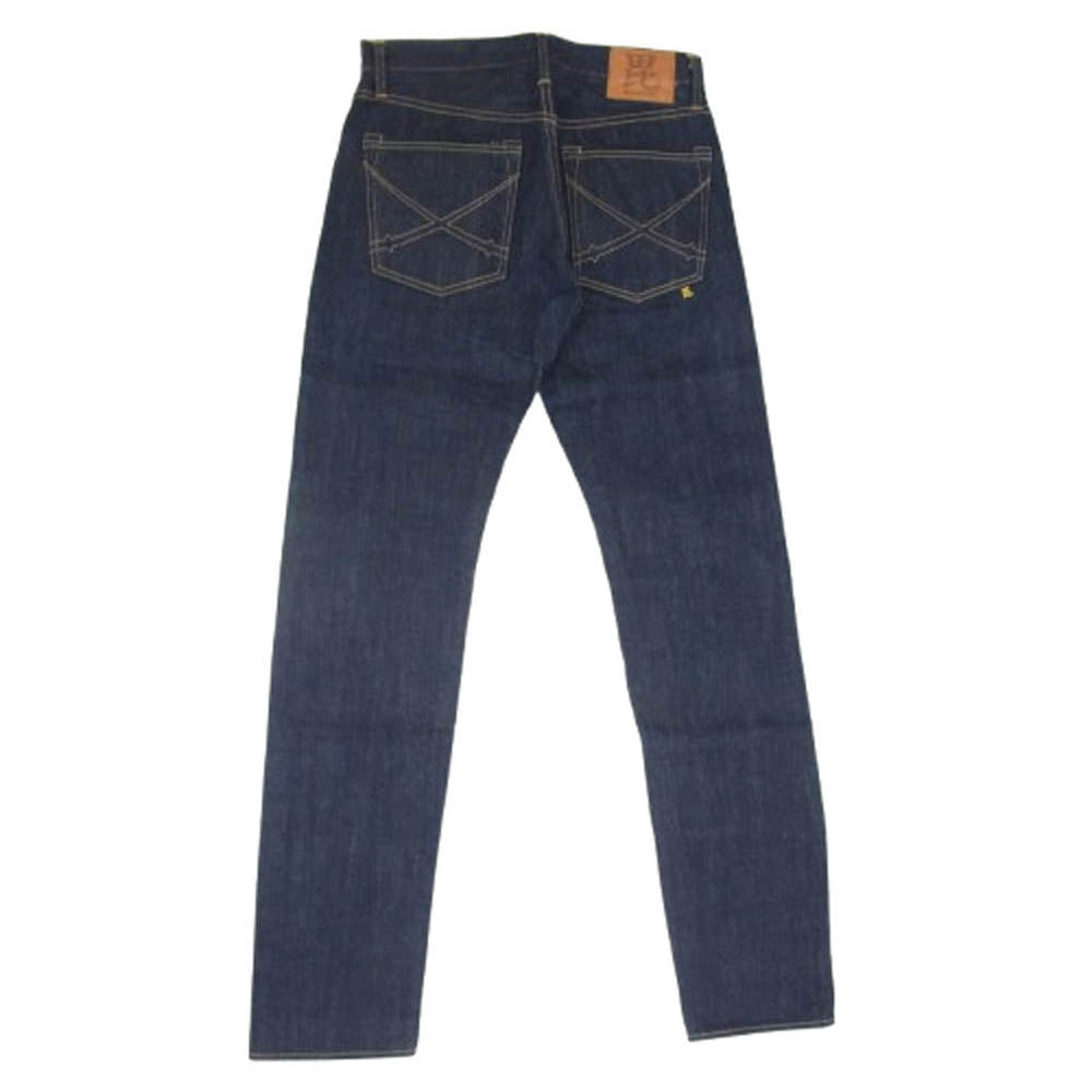 マルニジーンズ BI-24246 毘沙門天ジーンズ 14.5oz 天然藍 セミタイトストレート デニム パンツ ジーンズ インディゴブルー系 W30【極上美品】【中古】
