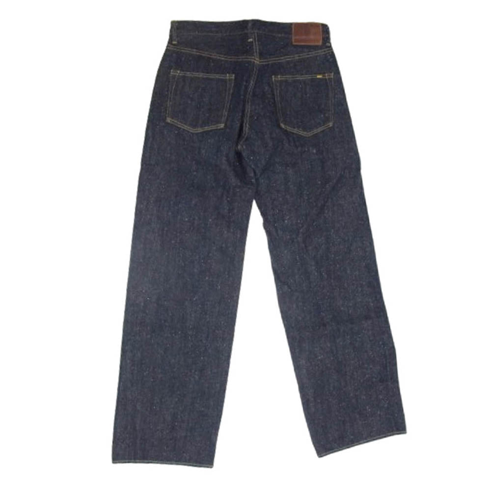 ONI DENIM 鬼デニム ONI222-13.7NEP 13.7oz NEP Denim Super Wide Straight 13.7オンス ネップデニム スーパーワイドストレート デニム パンツ ジーンズ インディゴブルー系 31【極上美品】【中古】