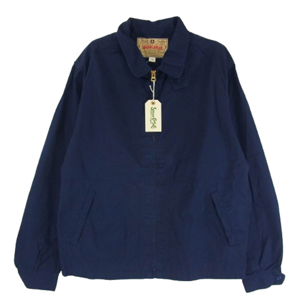 SUGAR CANE シュガーケーン SC15616 COTTON SPORT JACKET コットン スポーツ ジャケット ネイビー系 38【新古品】【未使用】【中古】